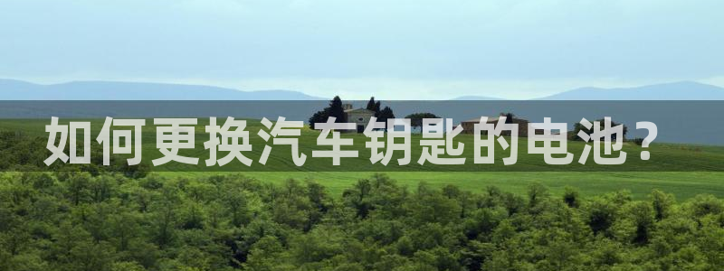 优发国际合并到哪里了啊：如何更换汽车钥匙的电池？