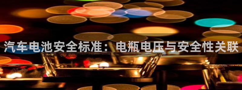 优发国际的官网是什么：汽车电池安全标准：电瓶电压与安全性关联