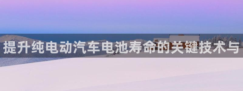 优发国际youfa：提升纯电动汽车电池寿