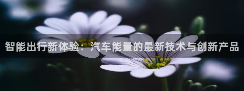 优发国际手机app下载安装：智能出行新体验：汽车能量的最新技术与创新产品